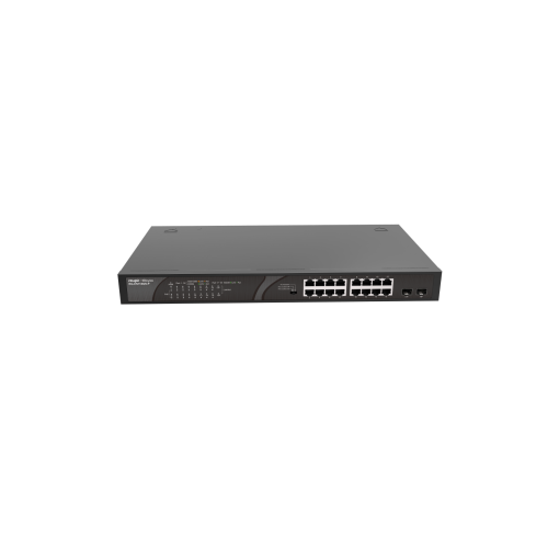 RG-ES118GS-P 16 x 10/100/1000 Base-T PoE/PoE+ Port | 2 x SFP Port 247W PoE Kapasitesi - 0