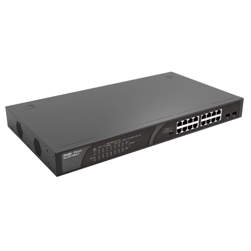 RG-ES118GS-P 16 x 10/100/1000 Base-T PoE/PoE+ Port | 2 x SFP Port 247W PoE Kapasitesi - 1