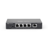 RG-ES205GC-P 4 x 10/100/1000 Base-T PoE/PoE+ Port 1 x 10/100/1000 Base-T Uplink Port | 54W PoE Kapasitesi | Çelik Kasa - Thumbnail (1)