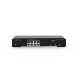 RG-NBS3100- 8GT2SFP 8 x 10/100/1000 Base-T Port | 2 x SFP Port | Masaüstü | Çelik Kasa