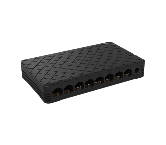 RG-ES08 8 x 10/100 Base-T Port | Plastik Kasa - 1