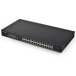 AL-ES24FP2UG2S 24 PORT POE 10/100 + 2 PORT GİGABİT UPLİNK + 2SFP ETHERNET SWİTCH