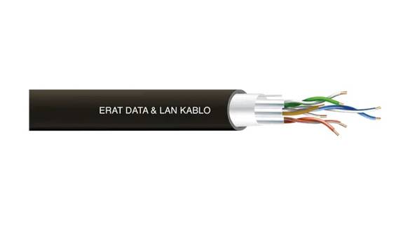 CAT 6 F/FTP 23 AWG Outdoor Data Kablo - 0