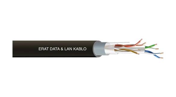 CAT 6 F/UTP 23 AWG Outdoor Data Kablo - 0