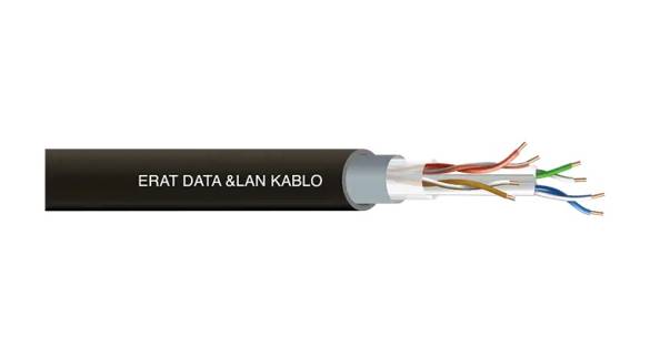 CAT 6A U/UTP 23 AWG Outdoor Data Kablo - 0