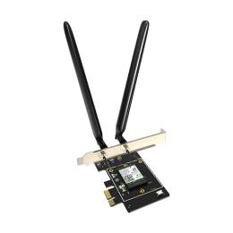 E33 AX5400 Wi-Fi 6E Tri-Band Gigabit PCI-E Adaptör