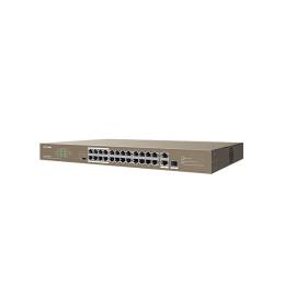 F1126P-24-250W 24FE+2GE/1SFP Unmanaged Switch With 24-Port PoE