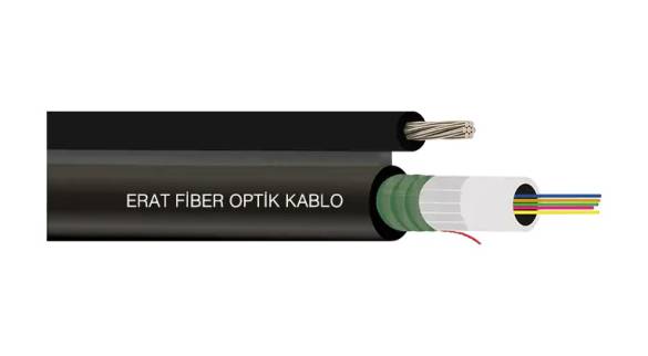 Figure 8 Type, SLT-SJCSA-PE Fiber Optik Kablo 7x Çelik Tel - 0