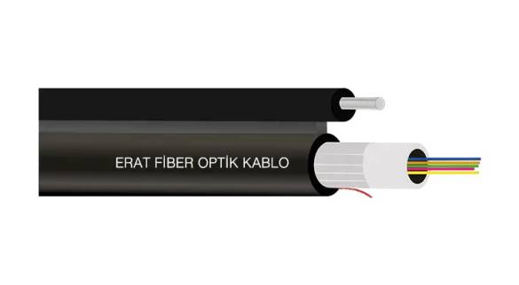 Figure 8 Type, SLT-SJNMA-PE Fiber Optik Kablo 1x Çelik Tel - 0