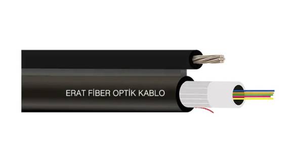 Figure 8 Type, SLT-SJNMA-PE Fiber Optik Kablo 7x Çelik Tel - 0