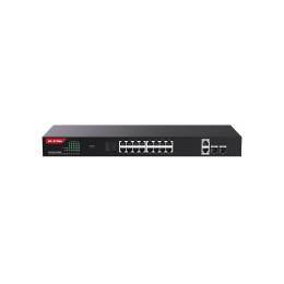 G1120P-16-250W 18GE+2SFP Ethernet Unmanaged Switch With 16-Port PoE