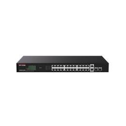 G1128P-24-250W 26GE+2SFP Ethernet Unmanaged Switch With 24-Port PoE