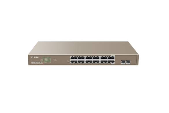 G3326P-24-410W 24GE+2SFP Cloud Managed PoE Switch - 0