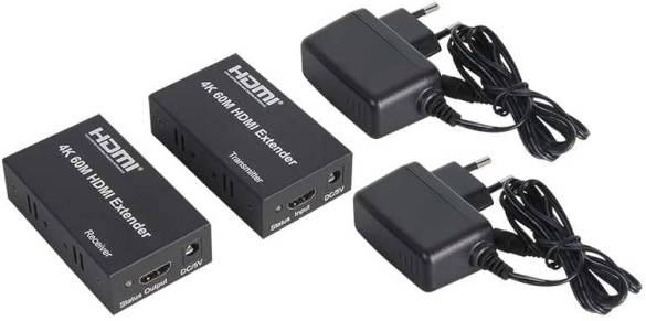 HDEX-60 HDMI EXTENDER 60 METRE CAT6 - 0