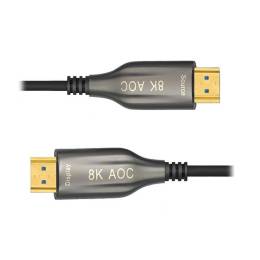 HK8K-10F HDMI FİBER KABLO 10 METRE 8K 2.1 VERSİON