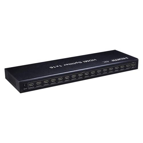 HS1/16 HDMI SPLİTTER 1/8 ÇOKLAYICI 1 İN (GİRİŞ) 16 OUT (ÇIKIŞ) 4K - 1