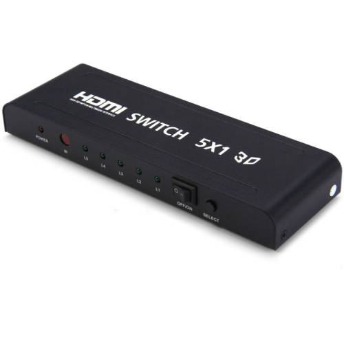 HS5/1 HDMI SWİTCH 5 İN 1 OUT 4K - 1