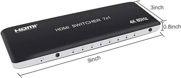  HS7/1 HDMI SWİTCH 7 İN 1 OUT 4K - 2