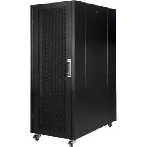 PROLİNE 400P SERİSİ PERFORE KAPAKLI SERVER KABİNETLER 600 * 1000 - 26U - RAL 9005 SİYAH - 0