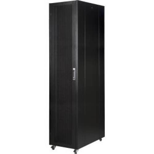 PROLİNE 400P SERİSİ PERFORE KAPAKLI SERVER KABİNETLER 600 * 1000 - 47U - RAL 9005 SİYAH - 0