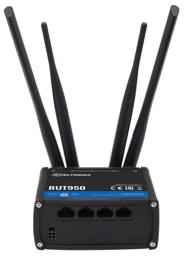 TE-RUT950 LTE CAT4 Industrial Cellular Router - 0