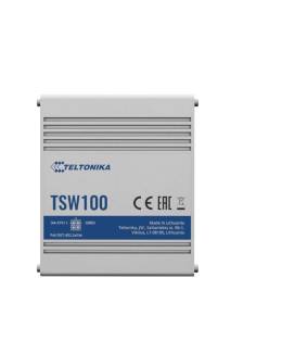 TE-TSW100 Endüstriyel Yönetilemeyen PoE+ Switch (Industrial Unmanaged PoE+ Gigabit Switch)