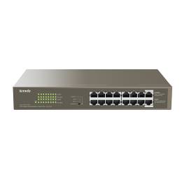 TEG1116P-16-150W 16 Portlu PoE ile 16 Portlu 1000M Gigabit PoE Ethernet Switch