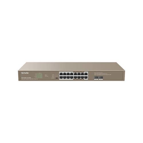 TEG1118P-16-250W 16 Port Poe 10/100/1000 Gigabit 2SFP Yönetilemez Switch - 0