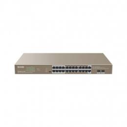 TEG1126P-24-410W 24 Port Poe 10/100/1000 Rackmount Yönetilemez Switch