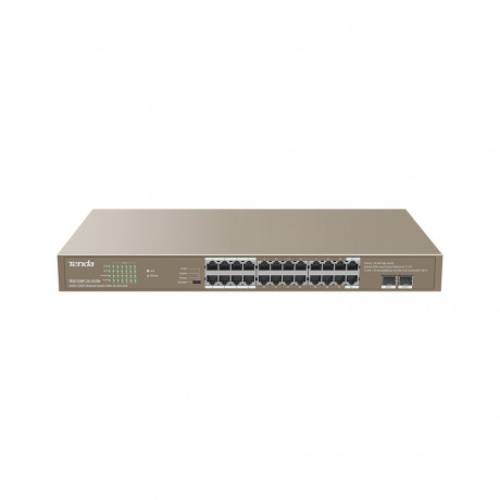 TEG1126P-24-410W 24 Port Poe 10/100/1000 Rackmount Yönetilemez Switch - 0