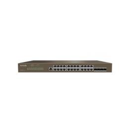 TEG5328F 24 Port 10/100/1000 4xSfp Layer 3 Yönetilebilir Switch Rackmount