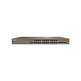 TEG5328P-24-410W 24GE Port Poe 10/100/1000 Gigabit 4SFP 410W Layer 3 Yönetilebilir Switch